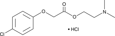 Meclofenoxate (hydrochloride) (Dimethylaminoethyl 4-chlorophenoxyacetate, Methocynal, CAS Number: 3685-84-5)