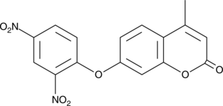 7-(2,4-Dinitrophenoxy)-4-methyl-2H-chromen-2-one (CAS Number: 314742-00-2)