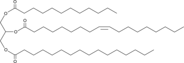 1-Lauroyl-2-Oleoyl-3-Palmitoyl-rac-glycerol (TG(12:0/18:1/16:0), 1-Laurin-2-Olein-3-Palmitin, CAS Number: 51604-51-4)