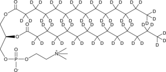 1,2-Dimyristoyl-d54-sn-glycero-3-PC (1,2-Ditetradecanoyl-d27-sn-glycero-3-Phosphocholine, 1,2-Ditetradecanoyl-d27-sn-glycero-3-Phosphatidylcholine, 14:0-d27/14:0-d27-PC, PC(14:0-d27/14:0-d27), CAS Number: 78415-49-3)