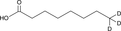 Octanoic Acid-d3 (Caprylic Acid-d3, FA 8:0-d3, CAS Number: 156779-05-4)