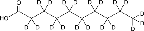 Decanoic Acid-d19 (Capric Acid-d19, Decylic Acid-d19, FA 10:0-d19, CAS Number: 88170-22-3)
