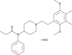 N-(2C-G) Fentanyl (hydrochloride) (2',5'-dimethoxy 3',4'-dimethyl Fentanyl)