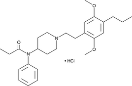N-(2C-P) Fentanyl (hydrochloride) (2',5'-dimethoxy 4'-propyl Fentanyl)