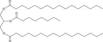 1,3-Dipalmitoyl-2-Octanoyl Glycerol (1,3-Dipalmitin-2-Octanoin, TG(16:0/8:0/16:0), CAS Number: 67826-15-7)