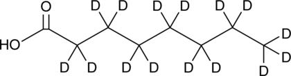 Octanoic Acid-d15 (Caprylic Acid-d15, FA 8:0-d15, CAS Number: 69974-55-6)