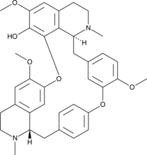 Fangchinoline (7-O-Demethyltetrandrine, Hanfangchin B, NSC 77036, CAS Number: 436-77-1)