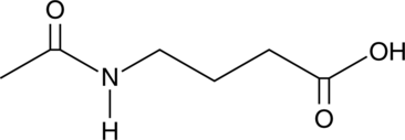 4-Acetamidobutyric Acid (4-Acetamidobutanoic Acid, N-acetyl-4-Aminobutanoic Acid, N-acetyl-γ-Aminobutyric Acid, NSC 27423, CAS Number: 3025-96-5)