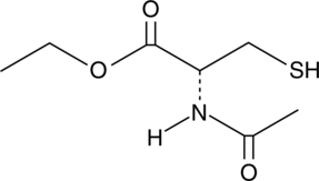 N-acetyl-L-Cysteine ethyl ester (NACET, NAC ethyl ester, CAS Number: 59587-09-6) | Cayman Chemical N-acetyl-L-Cysteine ethyl ester (NACET, NAC ethyl ester, CAS Number: 59587-09-6) | Cayman Chemical