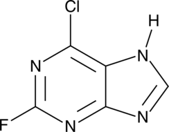 6-Chloro-2-fluoropurine (NSC 37363, CAS Number: 1651-29-2)