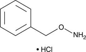 O-Benzylhydroxylamine (hydrochloride) (Benzyloxyamine, O-(Phenylmethyl)hydroxylamine, Phenylmethoxyamine, CAS Number: 2687-43-6)