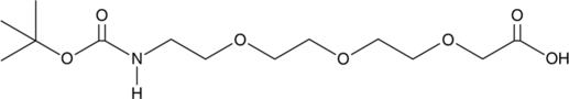 Boc-NH-PEG3 Acid (CAS Number: 462100-06-7)