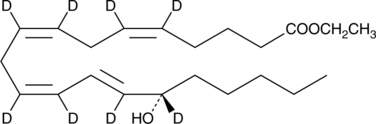 15(S)-HETE-d8 ethyl ester (15(S)-Hydroxyeicosatetraenoic Acid-d8 ethyl ester)