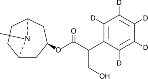 Atropine-d5 (DL-Hyoscyamine-d5, Tropine tropate-d5, CAS Number: 2124269-77-6)