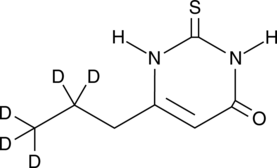 Propylthiouracil-d5 (6-n-Propylthiouracil-d5, PTU-d5, CAS Number: 1189423-94-6)