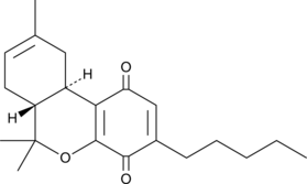 Δ8-THCQ (HU-336, Δ8-Tetrahydrocannabinoquinone, CAS Number: 19542-59-7)