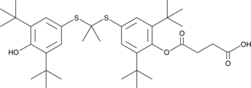 Succinobucol (AGI-1067, Probucol Monosuccinate, CAS Number: 216167-82-7)