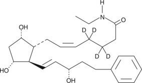 17-phenyl trinor Prostaglandin F2α ethyl amide-d4 (Bimatoprost-d4, 15(S)-Bimatoprost-d4, 17-phenyl trinor PGF2α ethyl amide-d4)