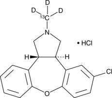 (±)-Asenapine-13C-d3 (hydrochloride)