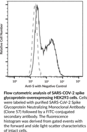 SARS-CoV-2 Spike Glycoprotein Neutralizing Monoclonal Antibody (Clone 57)