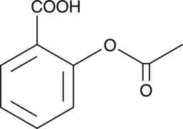 Aspirin (Acetylsalicylic Acid, NSC 27223, NSC 406186, CAS Number: 50-78-2)  | Cayman Chemical