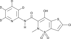 Lornoxicam-d4 (Chlortenoxicam-d4, Ro 13-9297-d4, CAS Number: 1216527-48-8)
