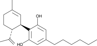 CBDH (Cannabidihexol, Cannabidiol-C6, CBD-C6, CAS Number: 2552798