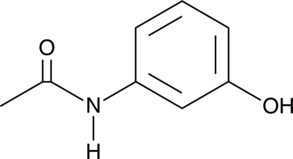 Metacetamol (3'-Hydroxyacetanilide, AMAP, N-acetyl-m-Aminophenol, N-acetyl-meta-Aminophenol, NSC 3990, CAS Number: 621-42-1)