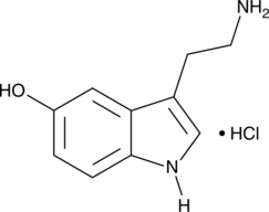 Serotonin (hydrochloride) (5-HT, 5-Hydroxytryptamine, CAS Number: 153-98-0)