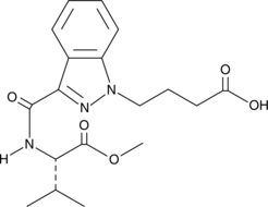 4-cyano MMB-BUTINACA N-butanoic acid metabolite (AMB-4CN-BUTINACA N-butanoic acid metabolite, 4-CN AMB-BUTINACA N-butanoic acid metabolite, 4-CN MMB-BINACA N-butanoic acid metabolite, 4-CN MMB-BUTINACA N-butanoic acid metabolite, 4-cyano AMB-BUTINACA N-butanoic acid metabolite, MMB-4CN-BUTINACA N-butanoic acid metabolite)