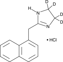 Naphazoline-d4 (hydrochloride) (2-(1-Naphthylmethyl)-2-imidazoline-d4)