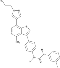 Ilorasertib (ABT-348, CAS Number: 1227939-82-3)