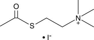Acetylthiocholine (iodide) (ASCh, ATCh, CAS Number: 1866-15-5)