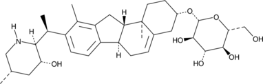 Veratrosine (Veratramine 3-O-glucoside, CAS Number: 475-00-3)