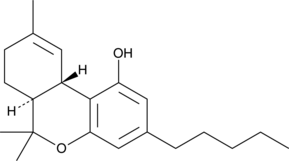 (+)-Δ9-THC (exempt preparation) ((+)-Δ9-Tetrahydrocannabinol, CAS Number: 17766-02-8)