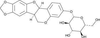 Trifolirhizin ((–)-Maackiain-3-O-glucoside, Sophojaponicin B1, CAS Number: 6807-83-6)