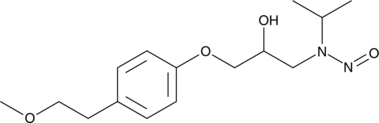 N-Nitroso Metoprolol (CAS Number: 138768-62-4)