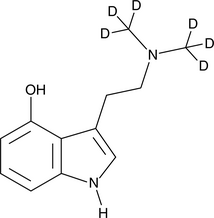 Psilocin-d6 (4-hydroxy-N,N-Dimethyltryptamine-d6, 4-hydroxy DMT-d6, CAS Number: 2684212-54-0)
