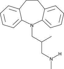 N-desmethyl Trimipramine (Monodesmethyltrimipramine, Nortrimipramine, CAS Number: 2293-21-2)