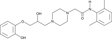 Desmethyl Ranolazine (CVT-2514, RS 88390, CAS Number: 172430-45-4)