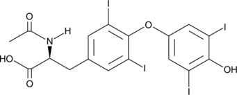 N-Acetyl-L-thyroxine (N-acetyl-L-T4, N-Acetylthyroxine, N-acyl-L-T4, CAS Number: 26041-51-0)