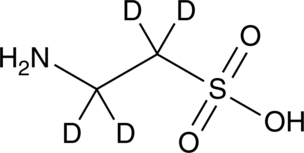 Taurine-d4 (β-Aminoethylsulfonic Acid-d4, CAS Number: 342611-14-7)
