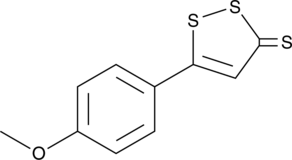 Anethole Trithione (ADT, Anethole Dithiolthione, Anetholdithiolthione, SKF 1717, Trithio-p-methoxyphenylpropene, CAS Number: 532-11-6)