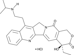 Belotecan (hydrochloride) (7-[2-(N-isopropylamino)ethyl]-(20S)-Camptothecin, CKD602, (S)-CKD602, CAS Number: 213819-48-8)