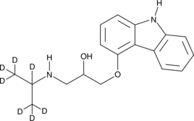 Carazolol-d7 ((±)-Carazolol-d7, CAS Number: 1173021-02-7)