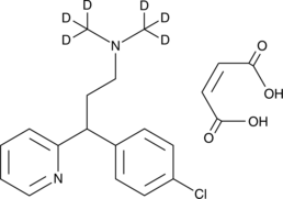 Chlorpheniramine-d6 (maleate) ((±)-Chlorpheniramine-d6, Chlorprophenpyridamine-d6, CAS Number: 1219806-45-7)
