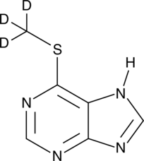 6-Methylmercaptopurine-d3 (6-MMP-d3, 6-(Methylthio)purine-d3, CAS Number: 33312-93-5)