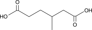 3-Methyladipic Acid (FA 7:1;O2, NSC 22069, CAS Number: 3058-01-3)