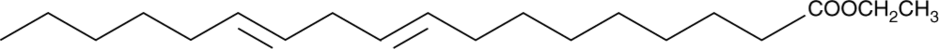 9(E),12(E)-Linoleic Acid ethyl ester (C18:2(9E,12E) ethyl ester, Ethyl Linolelaidate, SFE 20:2, CAS Number: 6114-21-2)