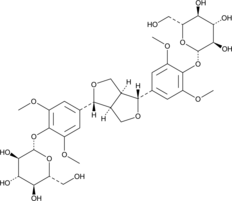 (−)-Syringaresinol di-O-glucoside ((–)-Syringaresinol-4,4′-bis-O-β-D-glucopyranoside, CAS Number: 66791-77-3)